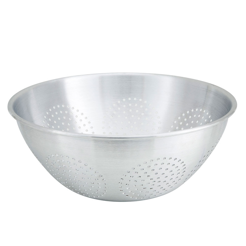 Winco SLO-16 16 qt. Stainless Steel Colander