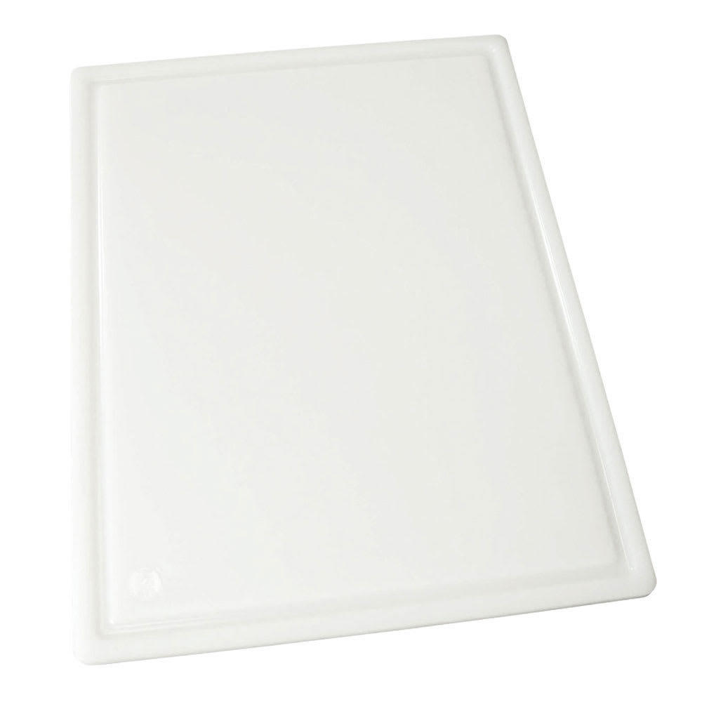 Winco CBWT-1520 Rectangular Cutting Board, 15 x 20 x 1/2 Thick - White