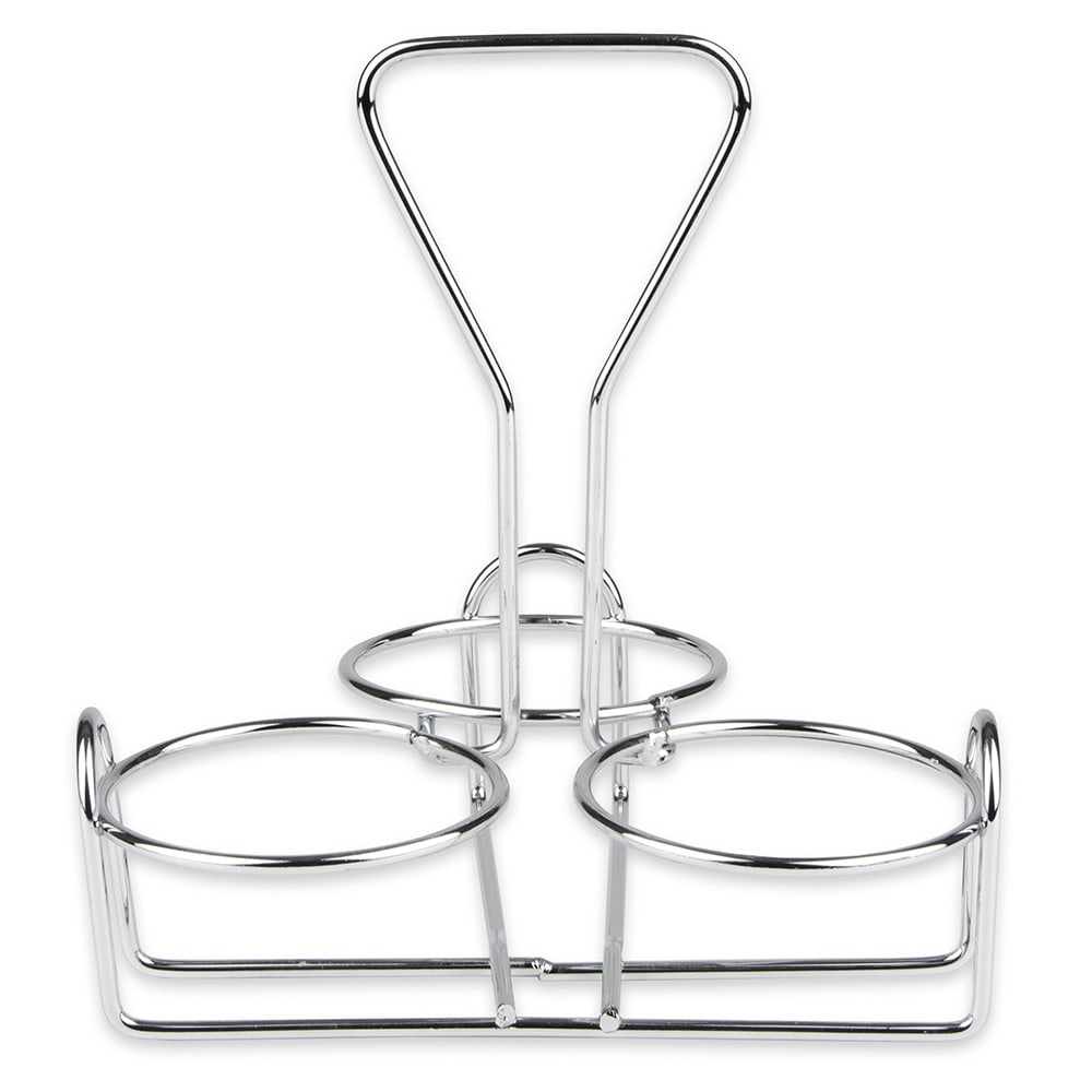 Winco WH4 3 Ring Condiment Jar Holder
