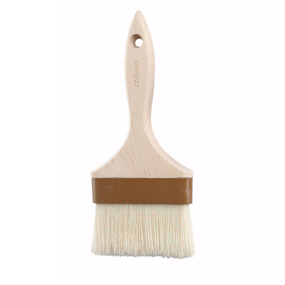 Winco 1 3/4 Red Silicone Basting Brush