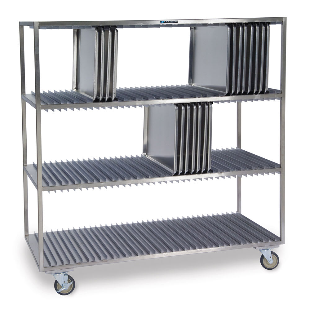 Sheet Curing Rack Lakeside 848 3 Shelf Sheet Pan Drying Rack for (120) 18 x 26