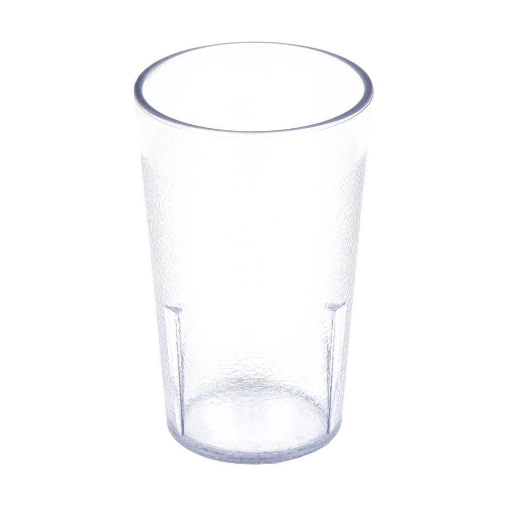 Cambro 2000P2152 22 oz Clear Textured Plastic Tumbler