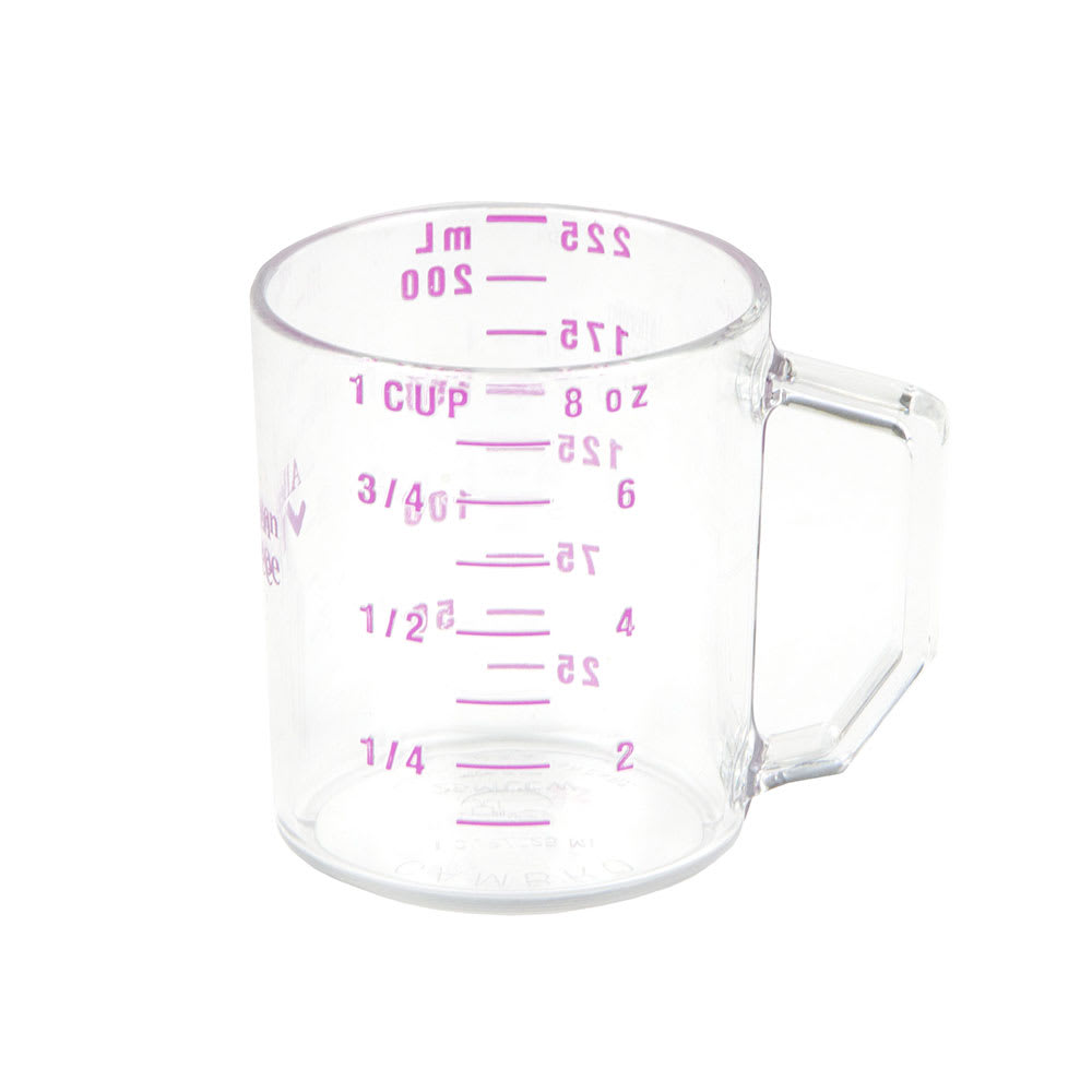 Cambro Clear Measuring Cup - 1 Cup (Dry Measure)