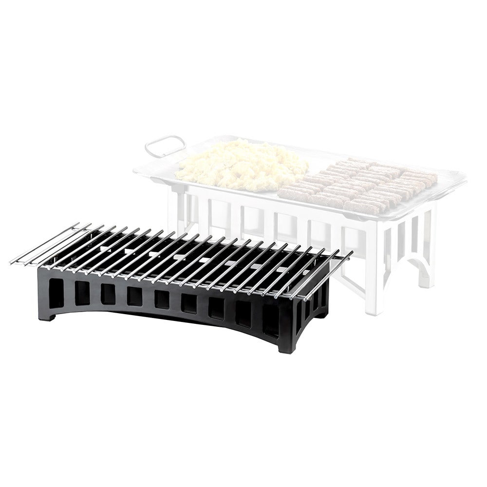 Cal-Mil 1715-13 Black Mission Condiment Organizer - 15 x 14 x 12