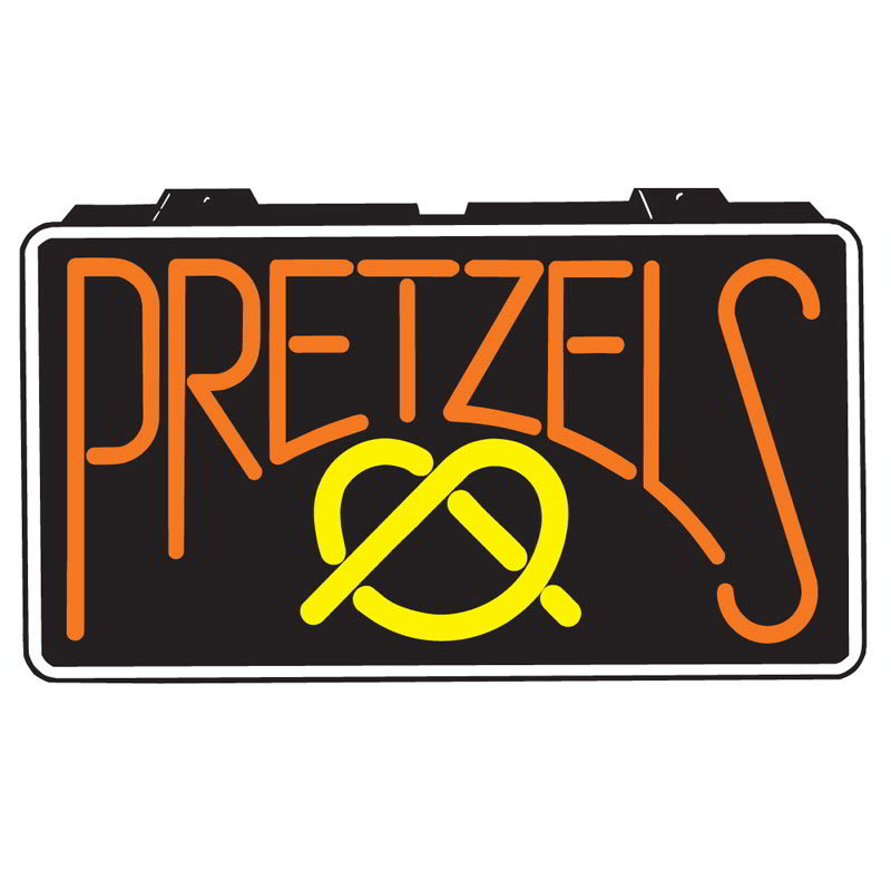 Gold Medal 5784 Pretzel Lighted Menu Sign