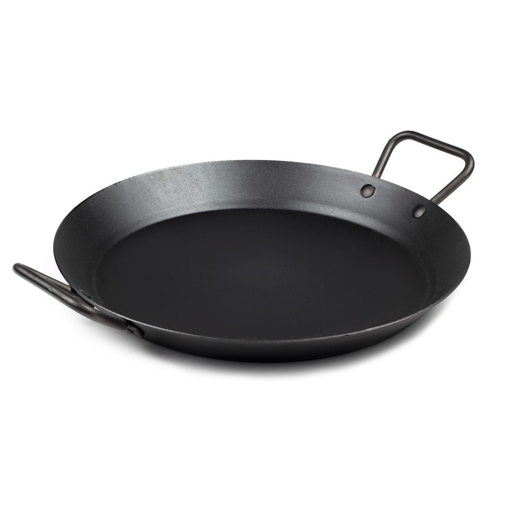Lodge Cast Iron 15 Inch Seasoned Carbon Steel Skillet with Dual Handles -  Black in the Cooking Pans & Skillets department at