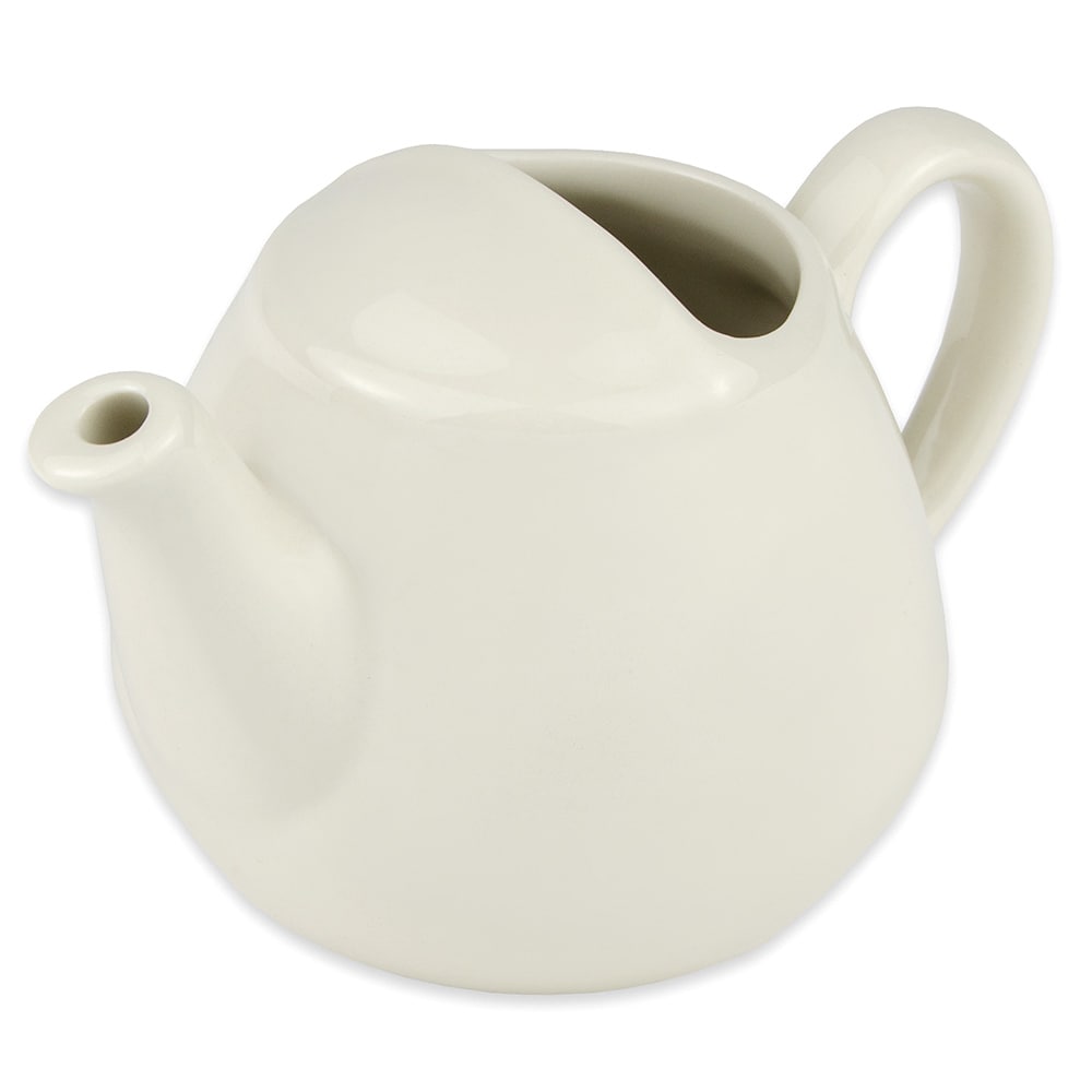 Service Ideas TT07SS Tea Time Round Teapot, 24 ounces, Stainless Steel,  Polished