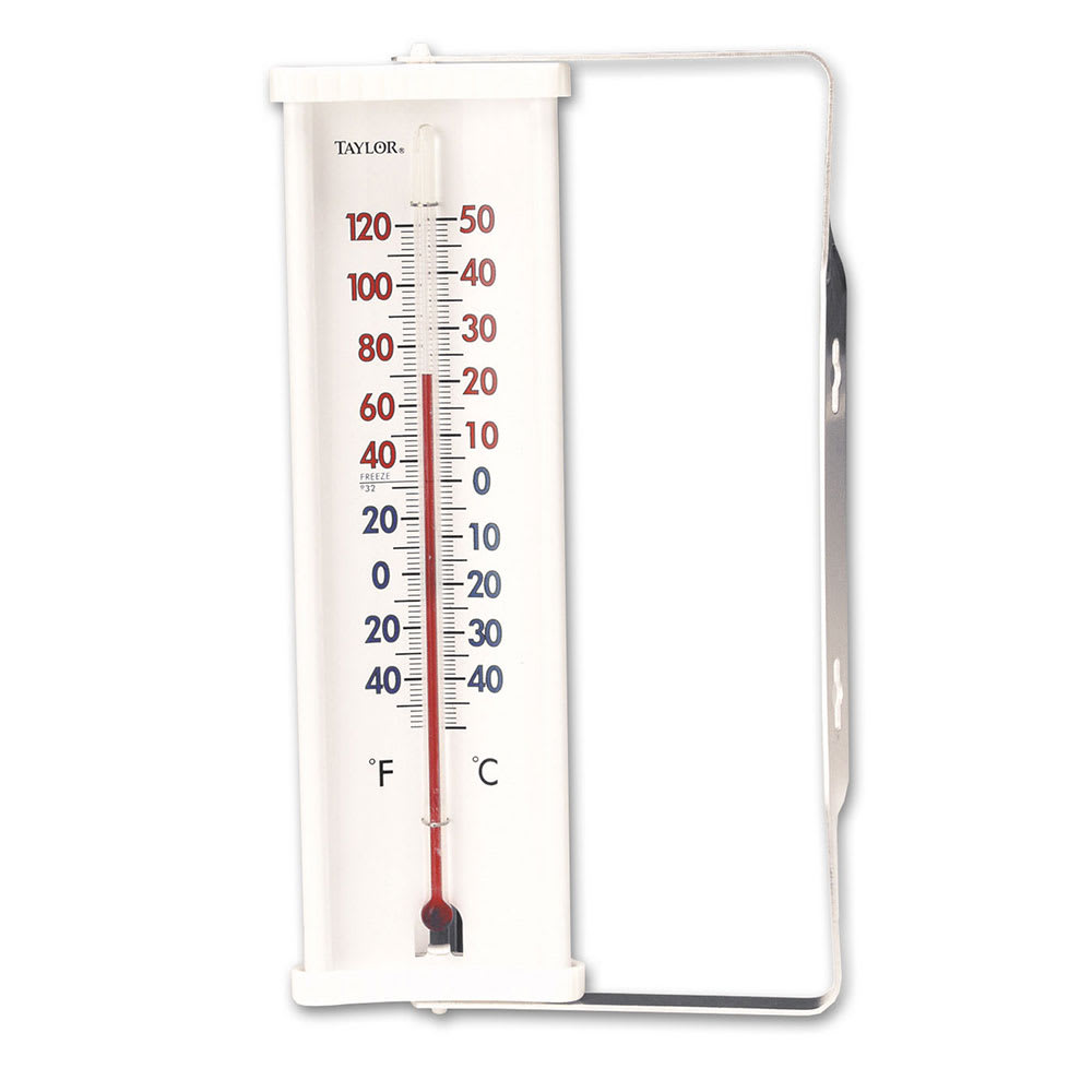 Taylor 5316N Tube-Type Window Thermometer w/ -60 to 120 F Degree