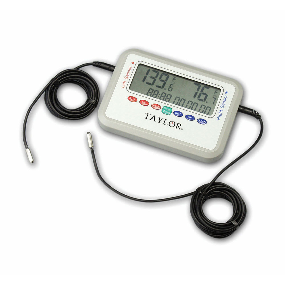 Taylor 9836 4 1/2 Swivel Head Digital Pocket Probe Thermometer