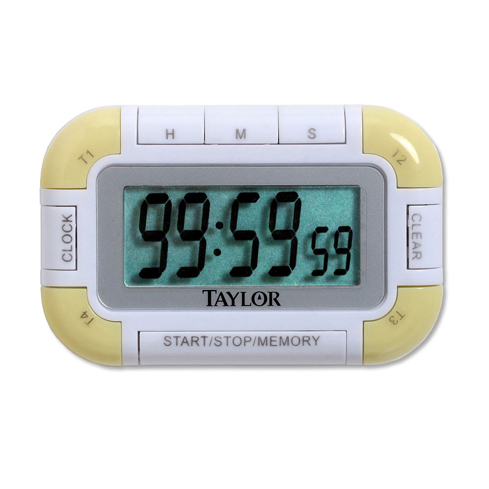 Taylor 5847-21 Digital Timer LCD Readout - Up to 24 Hrs, Clock Feature