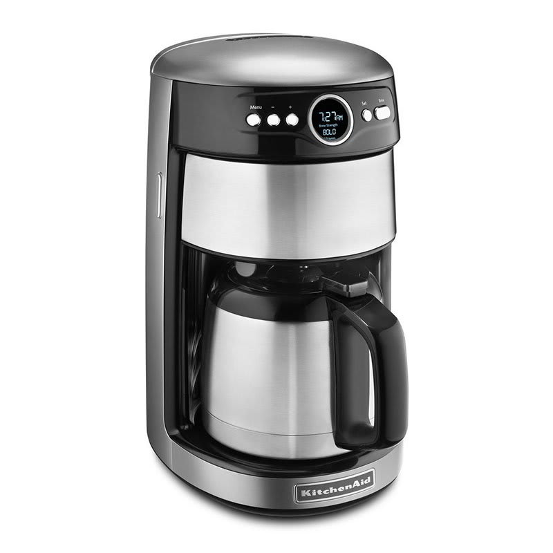 KitchenAid KCM111OB Onyx Black 12-Cup Programmable Coffee Maker