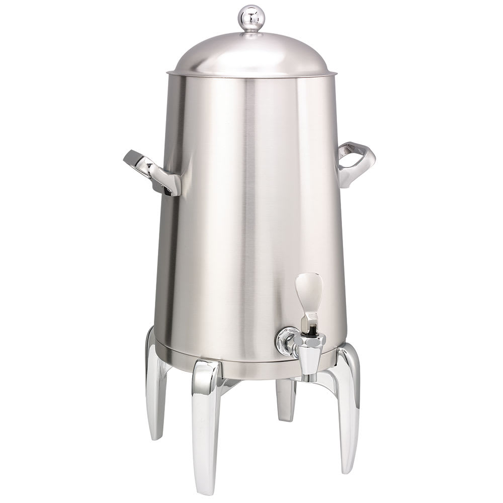 Service Ideas URN30VBLRG 3 Gal Low Volume Dispenser Coffee Urn w/ 1 Tank, Thermal, Vacuum Insulation, Black Coffee Chafer Urn