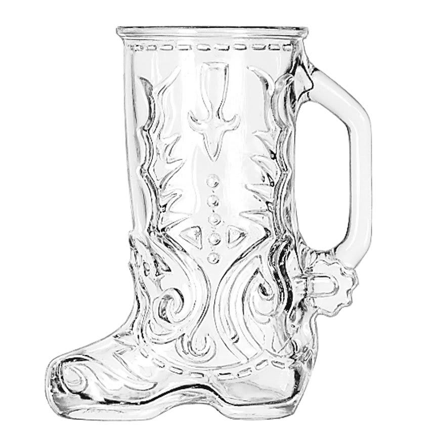 Anchor Hocking Glass Cowboy Boot Mug, 12.5 Ounces