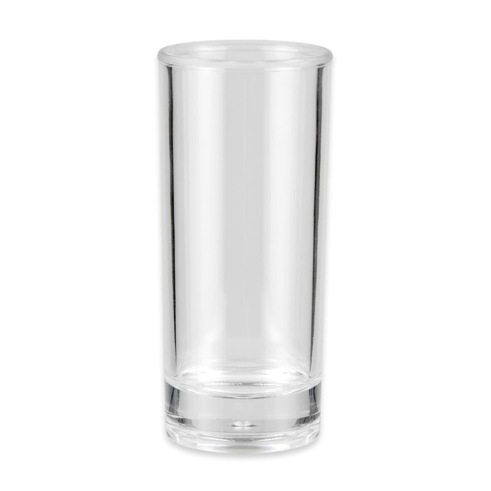 GET SW-1408-1-CL 3 oz Shooter Glass, SAN Plastic, Clear