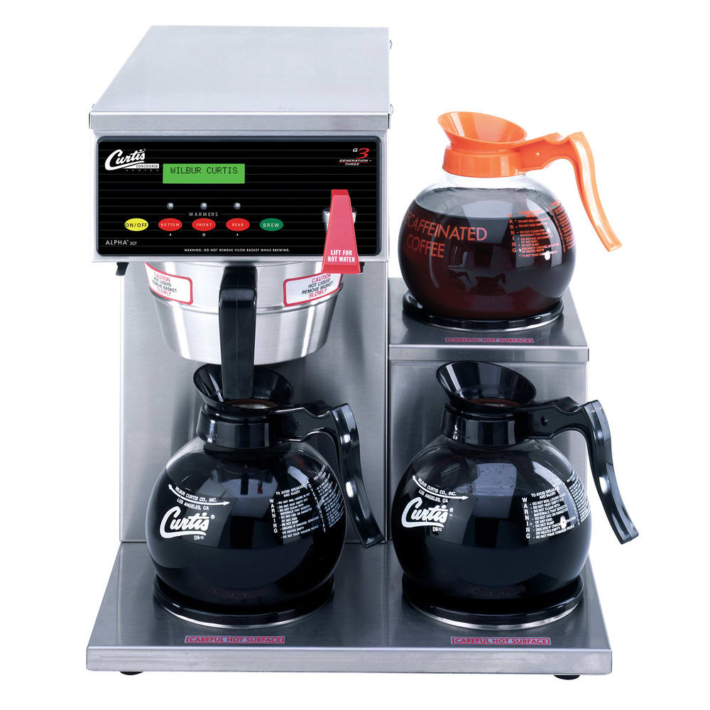 Curtis ALP3GTR12A000 Medium Volume Decanter Coffee Maker - Automatic, 4  gal/hr, 120v