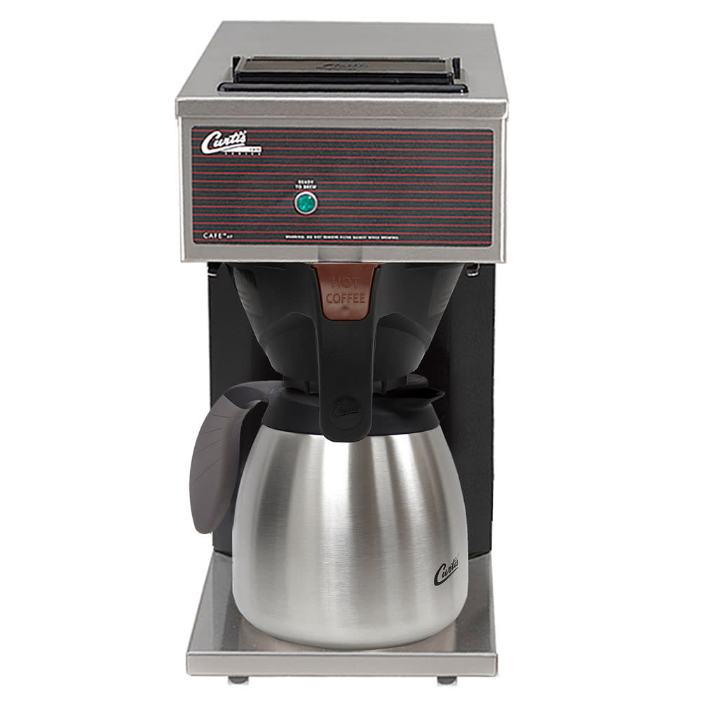 Curtis CAFE0PP10A000 Airpot PourOver Coffee Brewer w/ (1) Lower Warmer, 1  9/10 L Capacity, Manual Fill, 120v