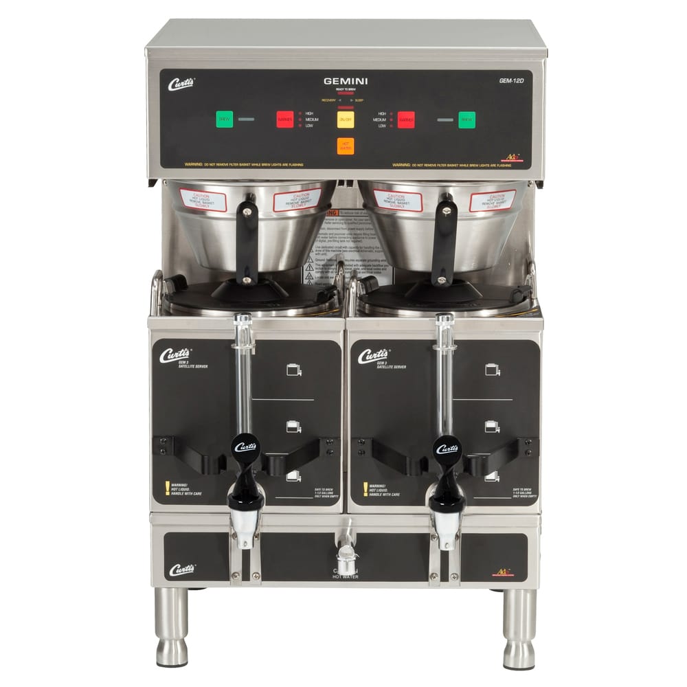 BREWER REFURBISHED CURTIS D500GT52 AUTOMATIC SHORT THERMOS & PUMP SERVER  DUAL VOLTAGE - Guertech