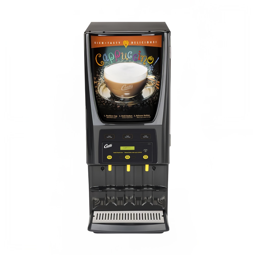 Bunn FMD-3 HOT CHOCOLATE/CAPPUCCINO Fresh Mix Dispenser with 3 Hoppers