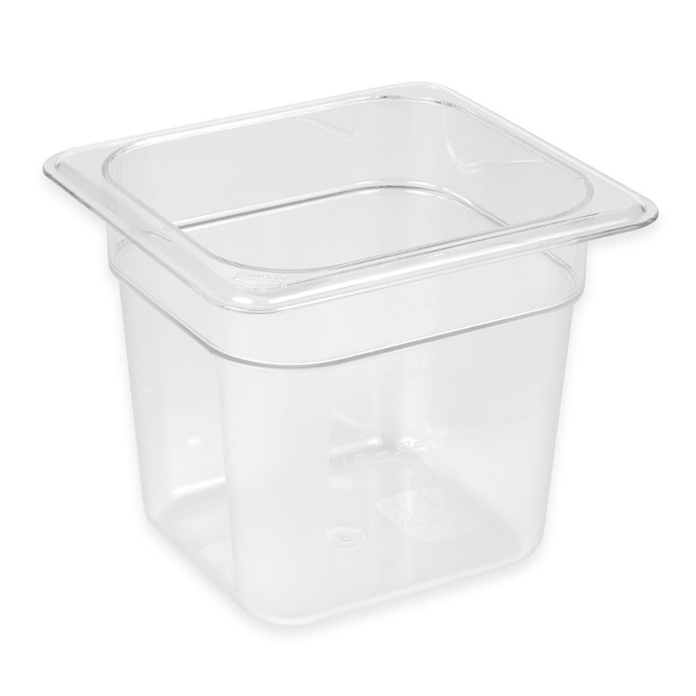 Cambro® Round 6 QT Clear Food Storage Container (RFSCW6135)