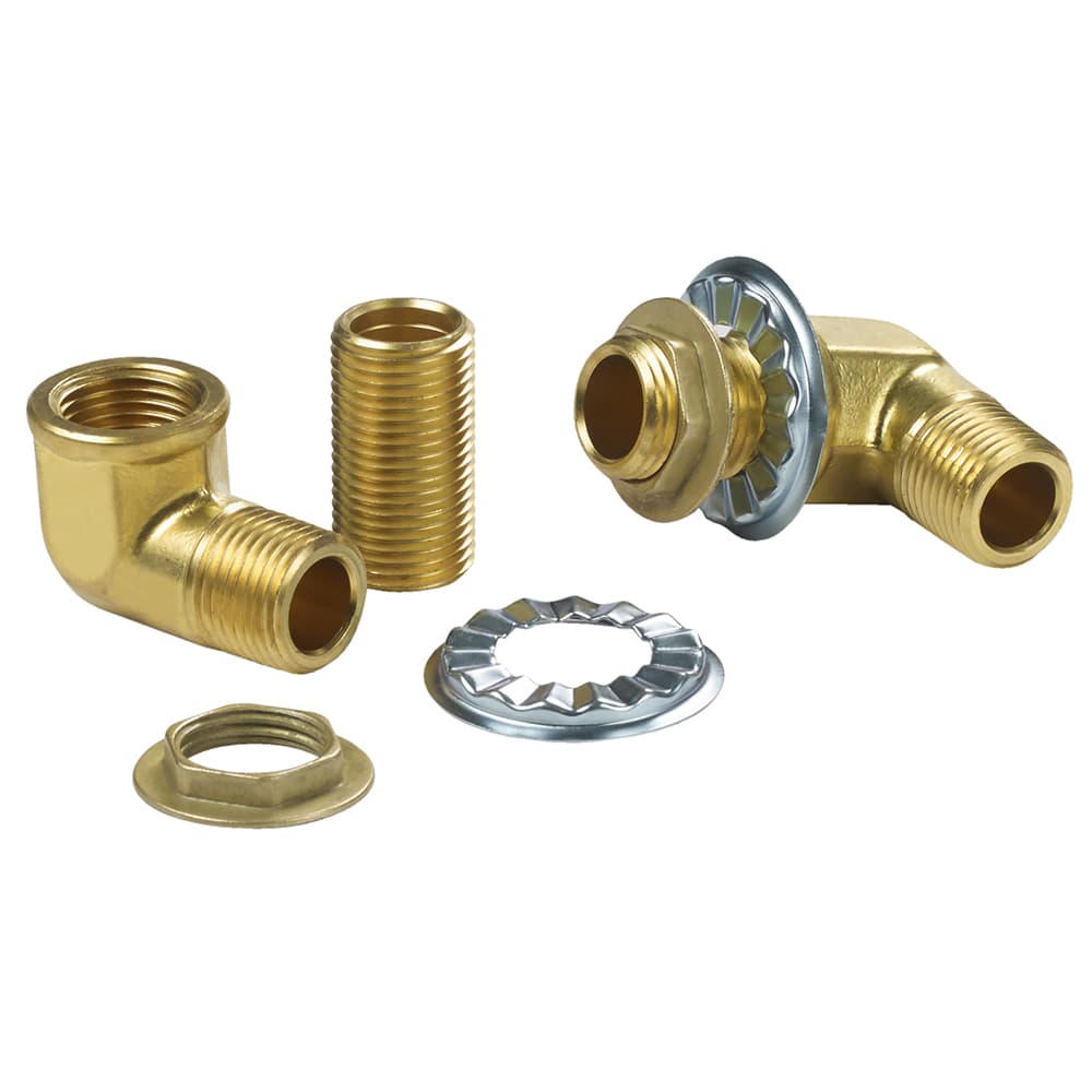 Krowne 21190L Low Lead Wall Faucet Mounting Kit For Simple Installation