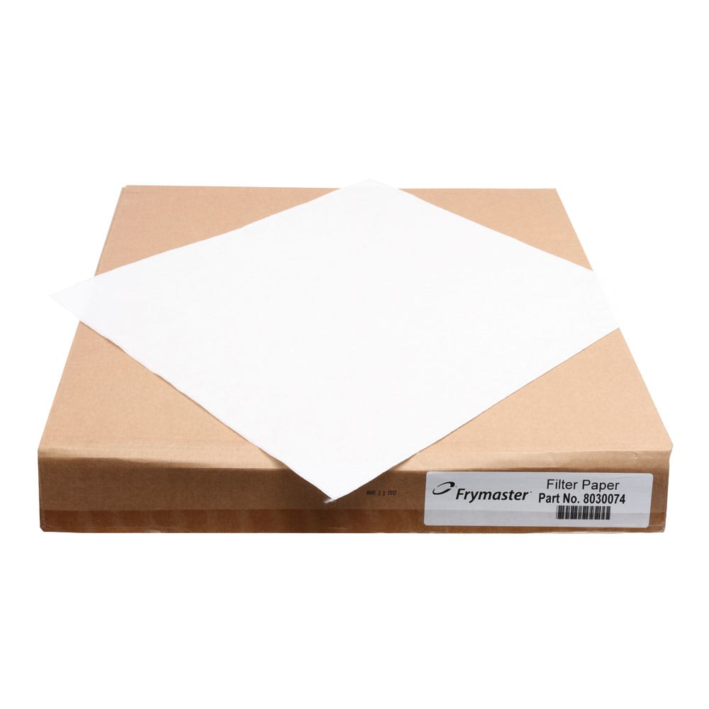 Frymaster 8030074 Rectangular Fryer Filter Paper, Envelope