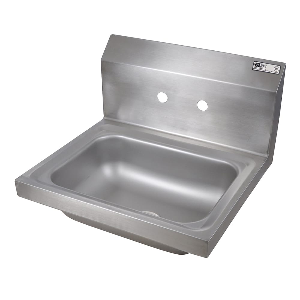 John Boos PBHS-W-1410 Wall Mount Commercial Hand Sink w/ 14