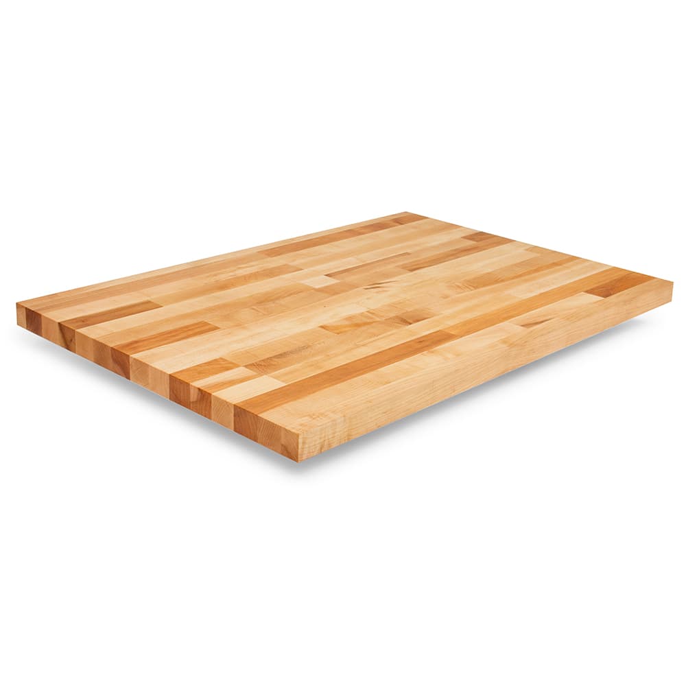 John Boos Work Table - Wood Top w/ Galvanized Base (30x72)