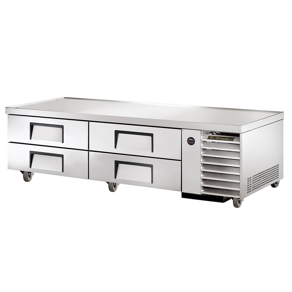 True TRCB-79-HC 79 1/4&quot; Chef Base w/ (4) Drawers - 115v