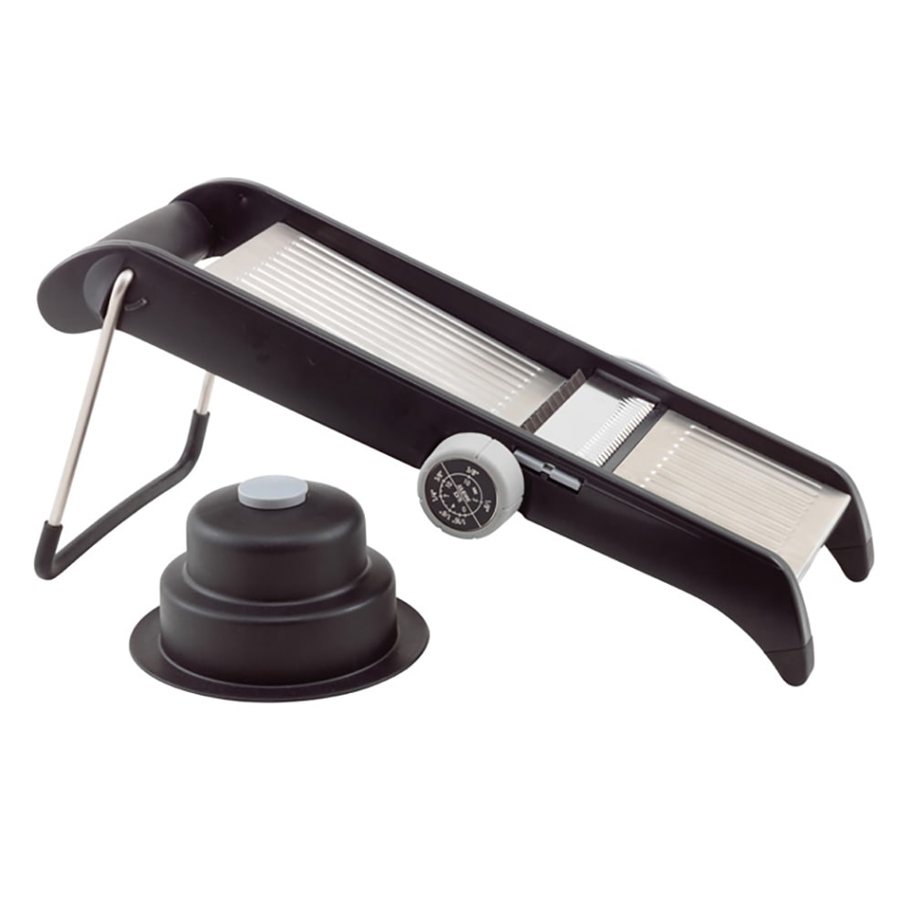 Winco MDL-18 Mandoline Slicer Set 18-1/3 X 4-15/16 4-setting Rotary  Adjustment Dial (straight