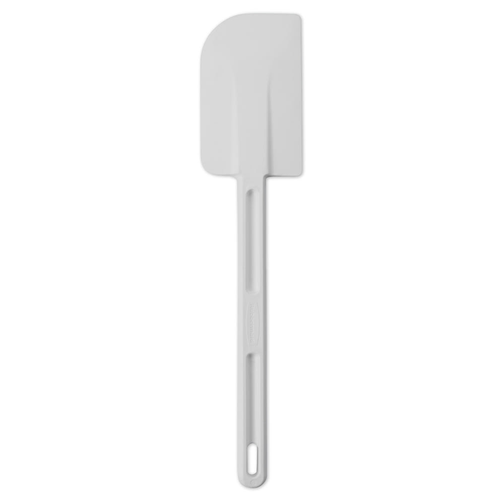 Rubbermaid Commercial Products Rubber Spatula in White RCP1901WHI - The  Home Depot