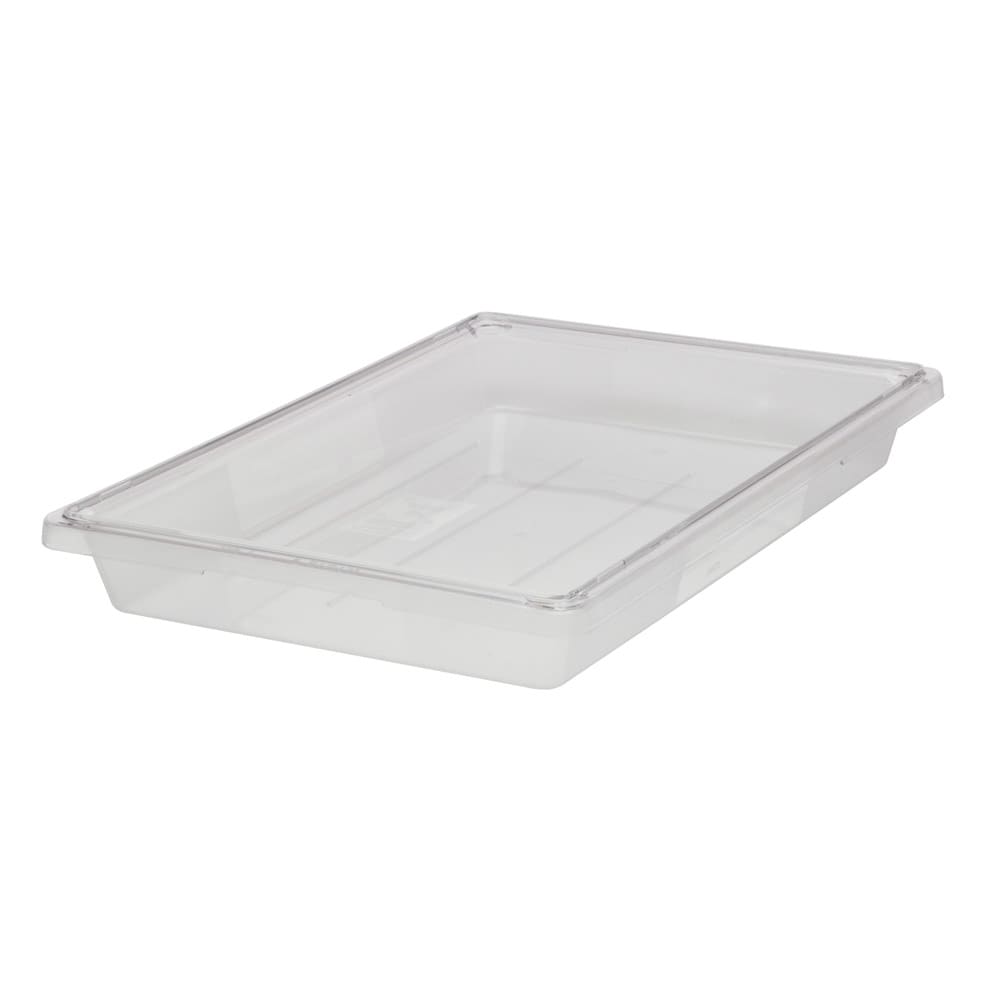 Rubbermaid Commercial 5 Gallon Clear Food/Tote Box