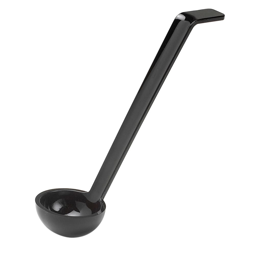 Tablecraft 5 oz Grey Silicone Ladle - 10 3/4L