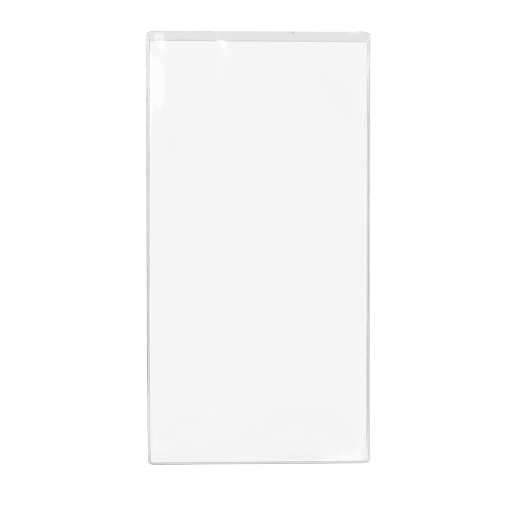 Risch Triple Pocket Vinyl Menu Cover, 8 1/2"W X 14"H, Clear (61 8.5X14 - View #6