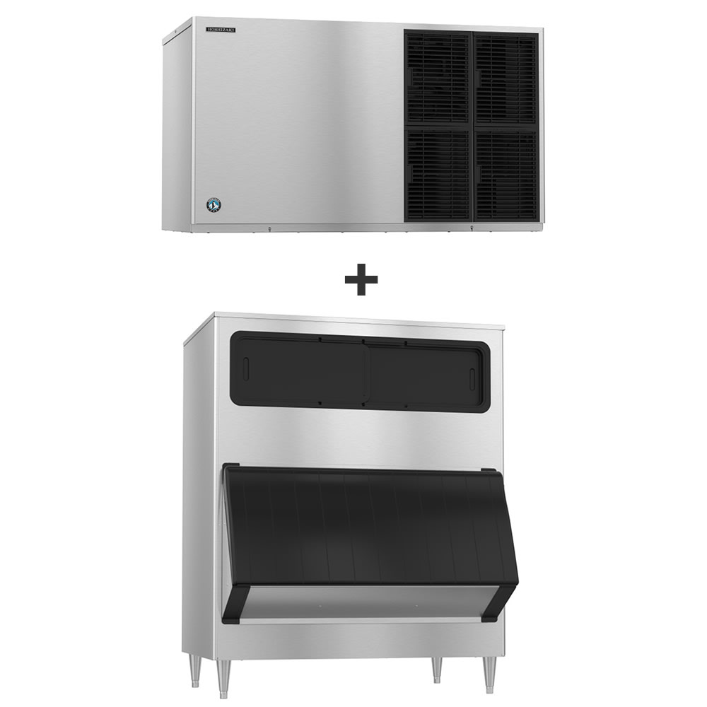 Hoshizaki KM-1301SAJ/B-1300SS 1365 lb KM Series Crescent Cube Ice