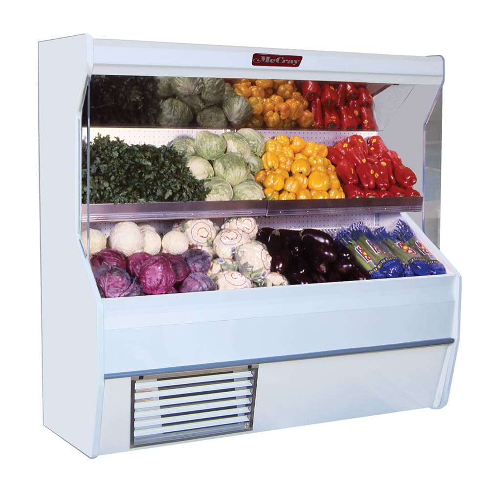 Howard McCray CHS35-8 95 Full Service Hot Food Display - Straight Glass, 120-208v/1ph, White