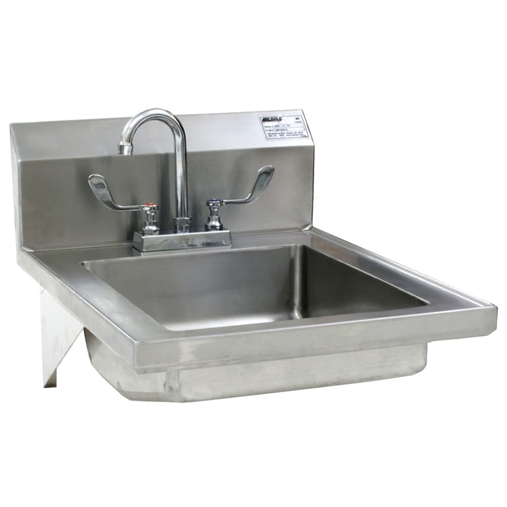 Eagle SHS2424-1W-ADA Wall-Mounted ADA-Compliant Surgical Scrub Sink