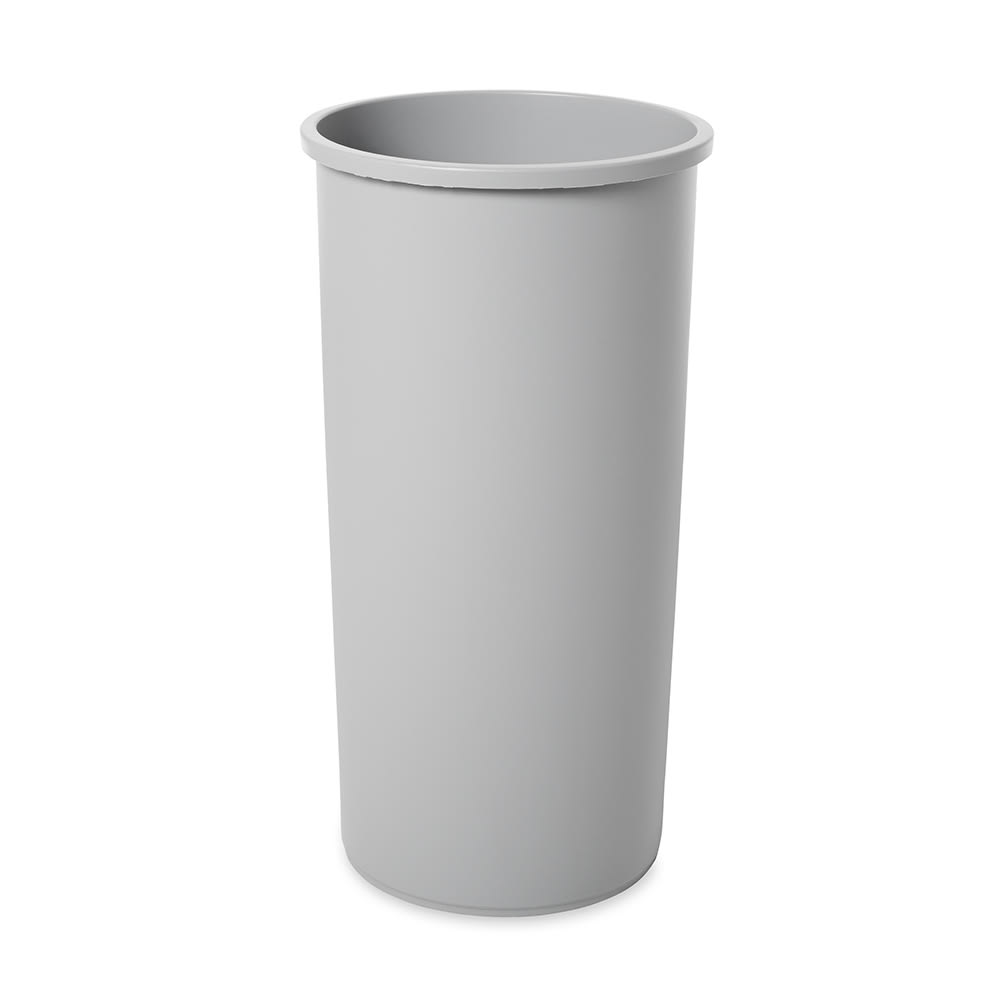 Rubbermaid FG354600GRAY 22 gallon Commercial Trash Can - Plastic