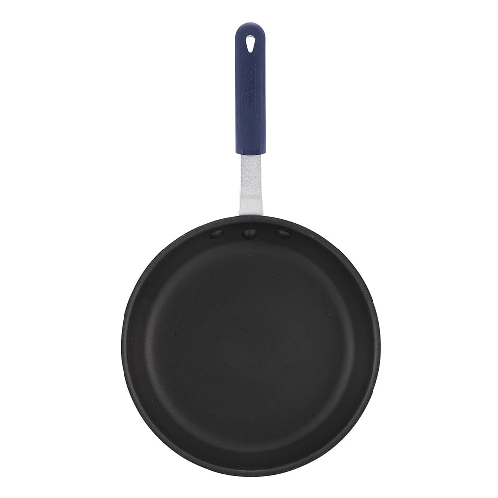 Choice 8 Aluminum Non-Stick Fry Pan with Blue Silicone Handle