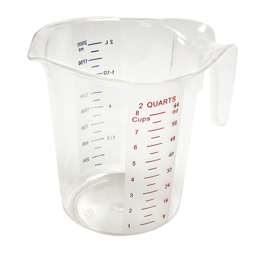 Plastic Measuring Cup 8 Cups/2 Liters