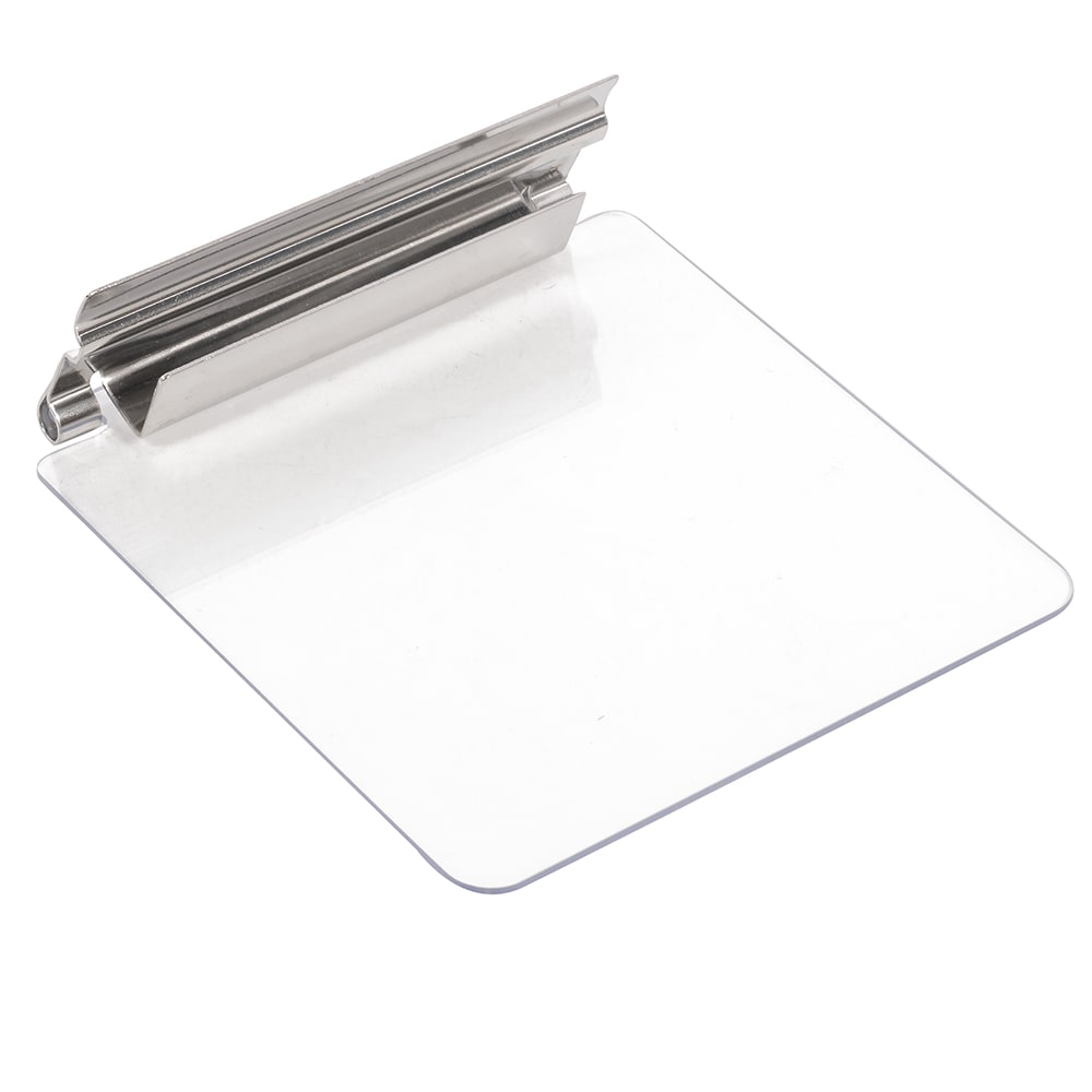 Cal-Mil Clear Acrylic Lid with Metal Hinge - 4L x 4W