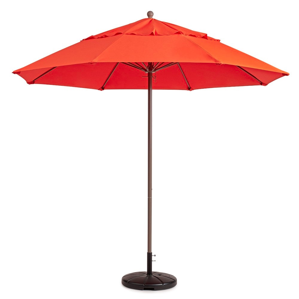 cream cantilever rectangular patio umbrella 11 ft Cantilever Patio Umbrella