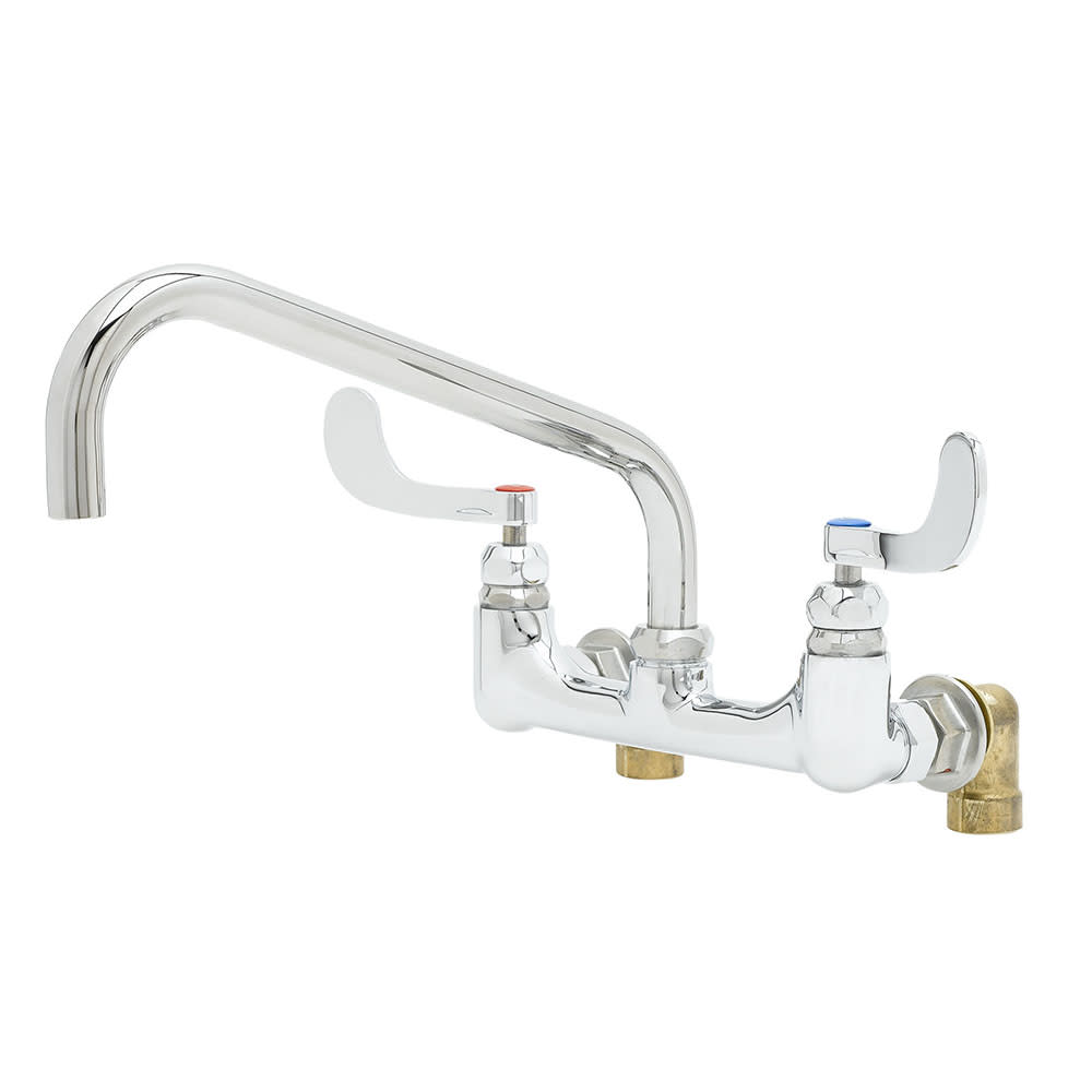 T&S B-0290-04 Splash Mount Mixing Faucet w/ 12