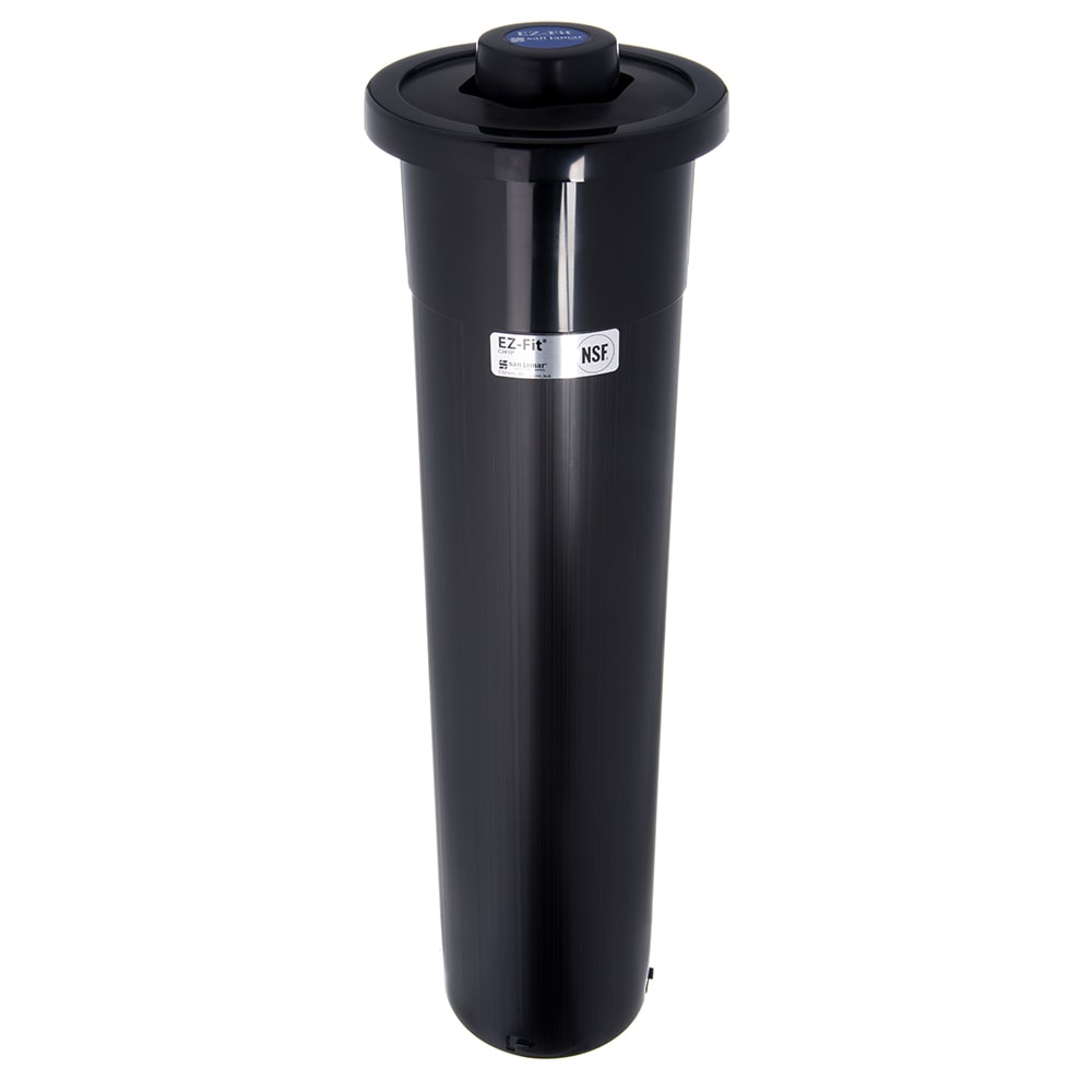 San Jamar C2410CBK Cup Dispenser, Drop In, All Cup Types
