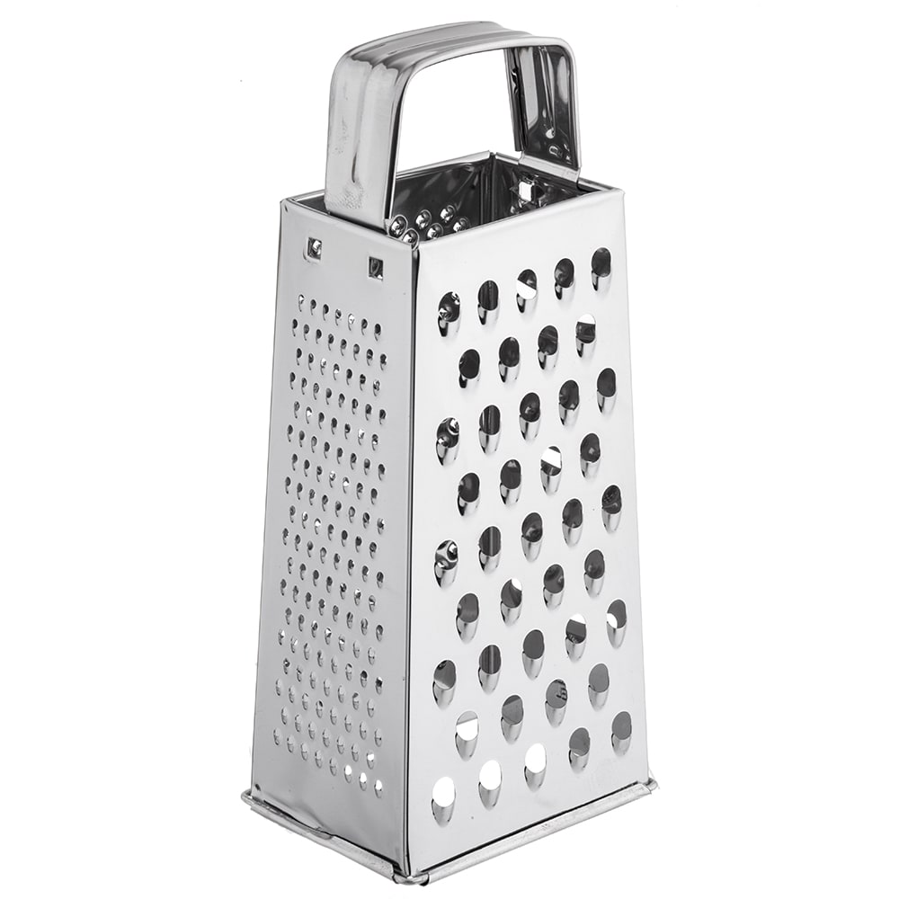 Winco SQG-1 Grater 4 x 3 x 9 Tapered Stainless Steel