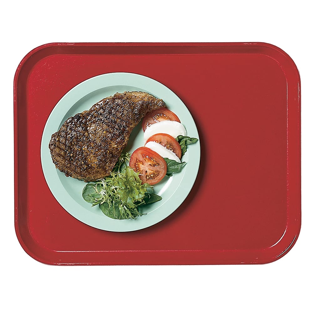 Cambro 1826CL675 Fiberglass Camlite Cafeteria Tray - 25 3/4L x 17