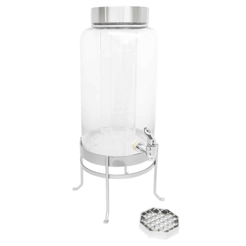 Square Clear Beverage Dispensers - Cal-Mil Plastic Products Inc.