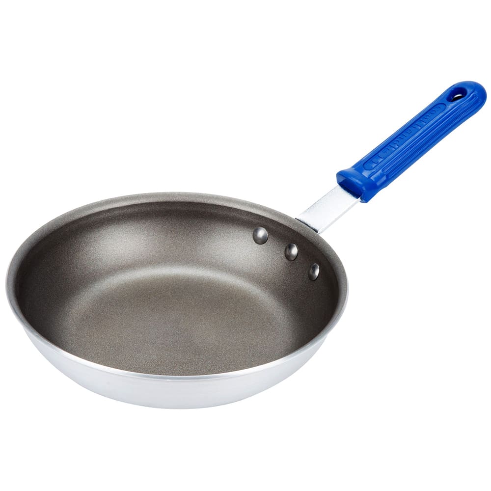 Vollrath 3010 Blue Cool Handle II Removable Silicone Pan Handle Sleeve for  8 and 10 Fry