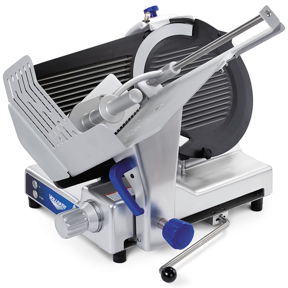 Berkel B12-SLC Manual Meat & Cheese Slicer w/ 12 Blade, Belt Driven,  Aluminum/Stainless Steel, 1/2 hp