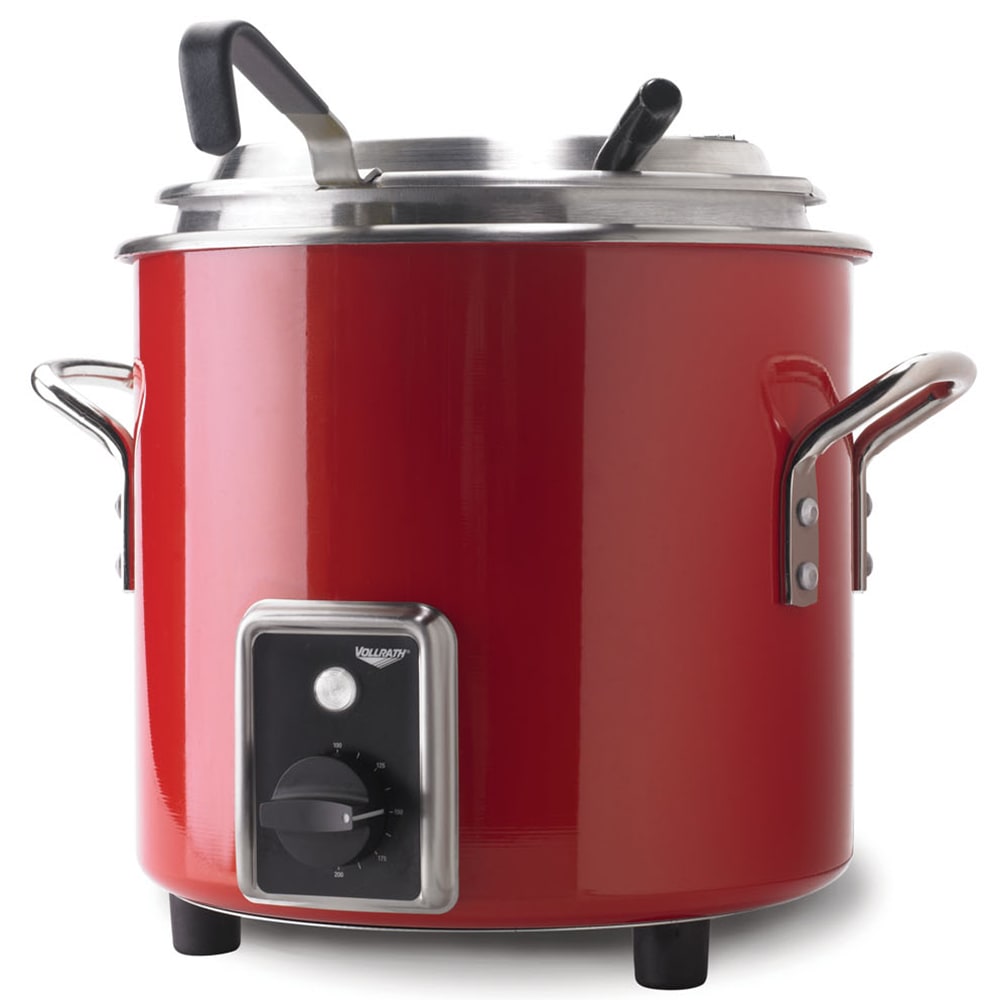 Thunder Group SEJ35000C 10 1/2 qt Countertop Soup Warmer w/ Adjustable  Temperature Controls, 120v