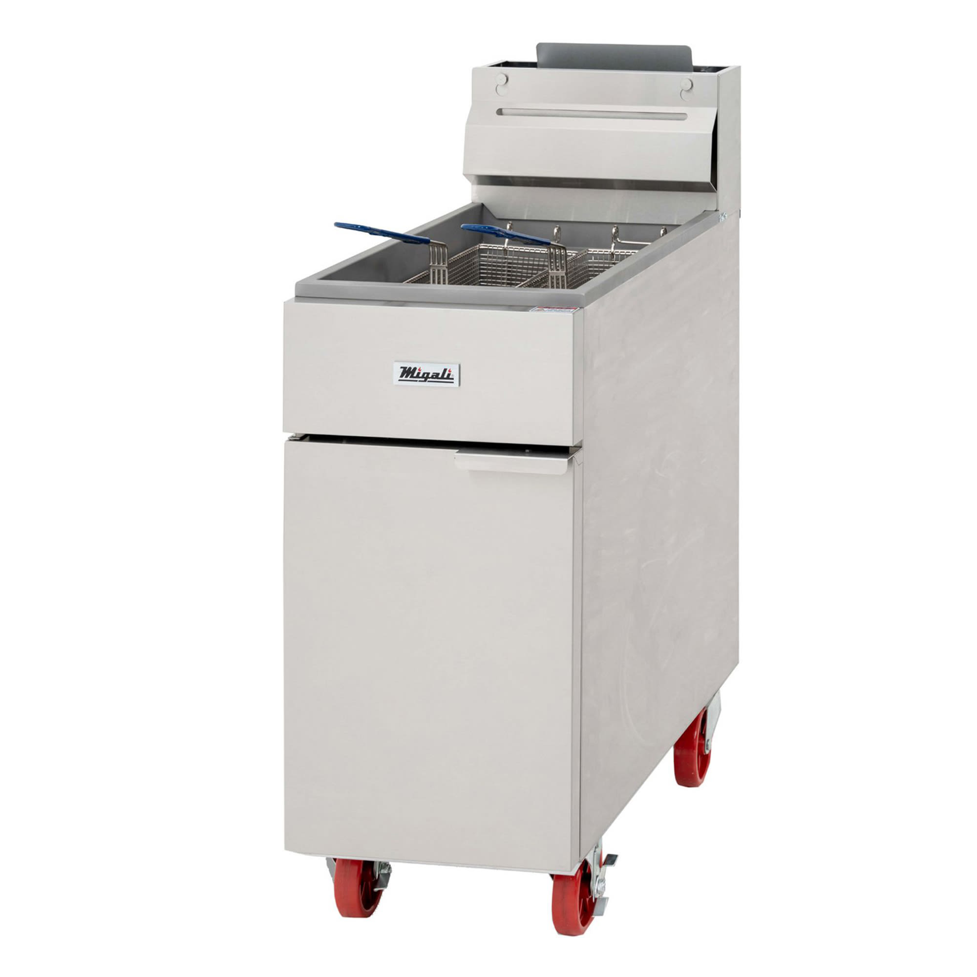 Cookline CF40-NG 16 Natural Gas 40 lb. Deep Fryer